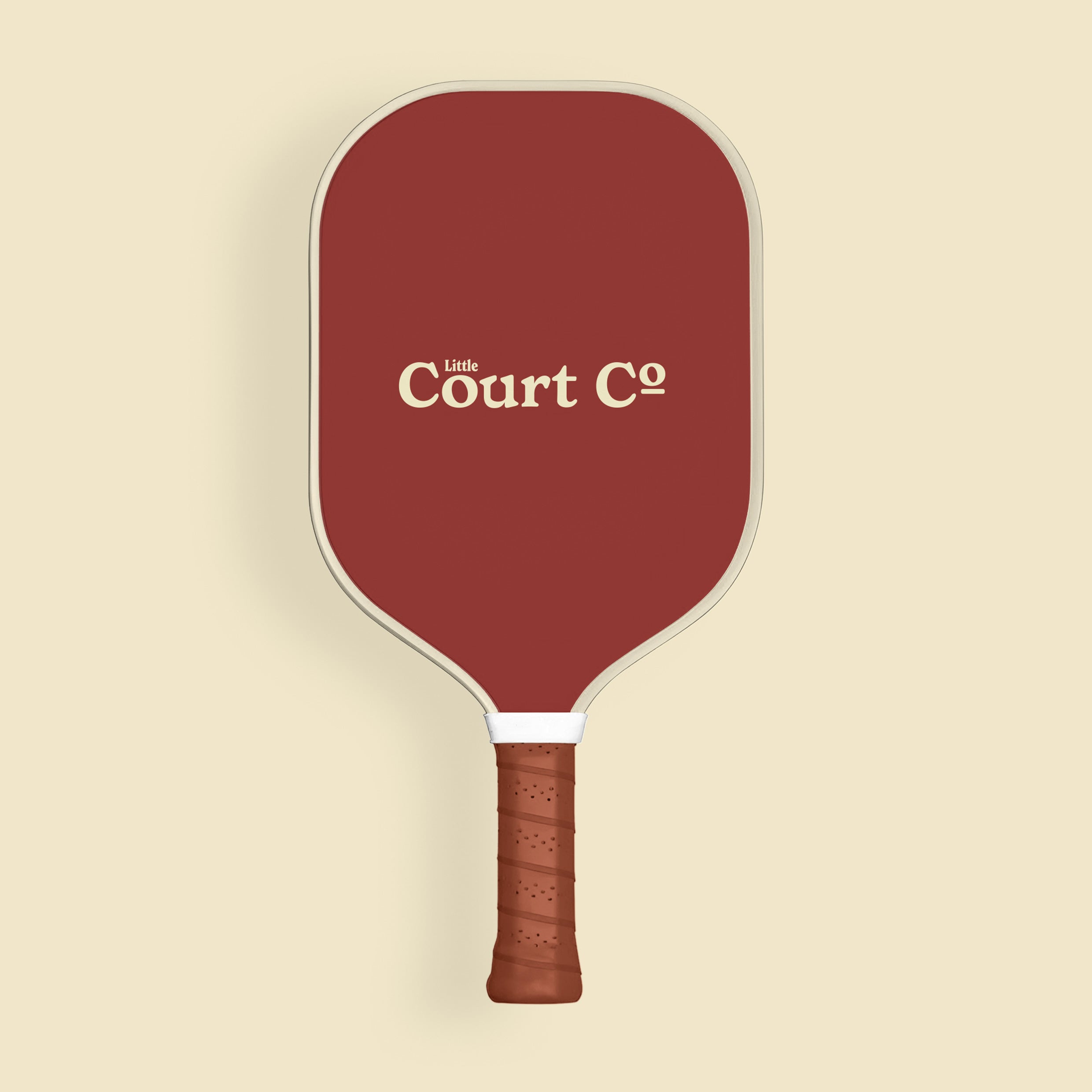 Red Center Pickleball Paddle Back